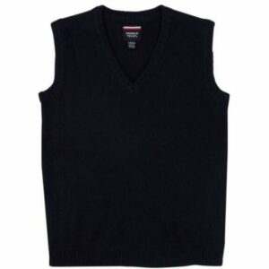 French Toast Boys' V-neck Sweater Vest Navy Blue, X-Large/2X-Large - Uniform Accessories at Academy Sports