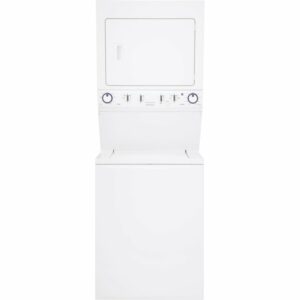 Frigidaire FFLE4033QW Electric Washer/Dryer Laundry Center Featuring Ready-Select Controls White Laundry Appliances Laundry Centers Washer/Dryer