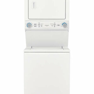 Frigidaire White Stacked Washer And Gas Dryer Combo