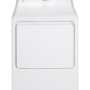 GE 6.2 Cu. Ft. White Gas Dryer