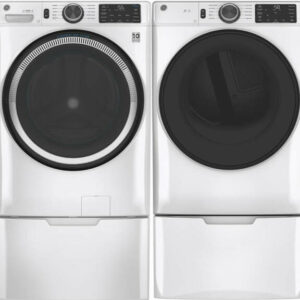 GE Front Load Washer & Dryer Set GEWADREVW5502