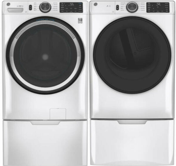 GE Front Load Washer & Dryer Set GEWADREW5502