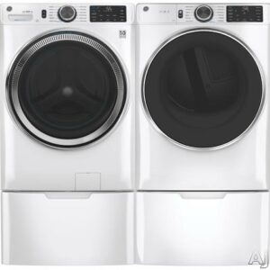 GE Front Load Washer & Dryer Set GEWADREW6502