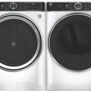 GE Front Load Washer & Dryer Set GEWADREW8501