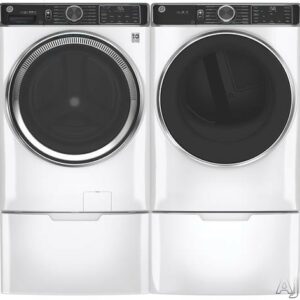 GE Front Load Washer & Dryer Set GEWADREW8502