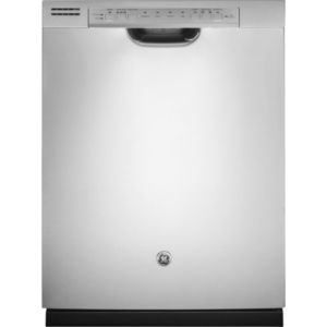 GE GDF570SJ 25 Inch Wide 16 Place Setting Energy Star Rated Built-In Dishwasher with Steam PreWash and Sanitize Cycle Stainless Steel Dishwashers