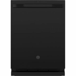 GE GDT645SGN 24 Inch Wide 16 Place Setting Energy Star Rated Built-In Fully Integrated Dishwasher with Dedicated Bottle Jets Black Dishwashers