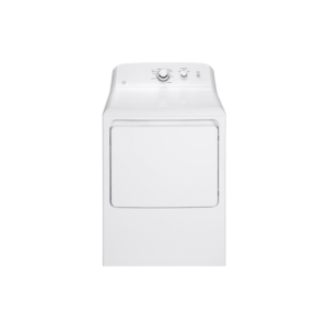 GE GTD33EAK 27 Inch Wide 7.2 Cu. Ft. Electric Dryer with Aluminized Alloy Drum White Laundry Appliances Dryers Electric Dryers