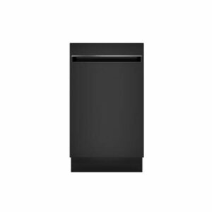 GE PDT145S 18 Inch Wide 8 Place Setting Energy Star Rated Built-In Fully Integrated Dishwasher with Piranha Hard Food Disposer Black Dishwashers