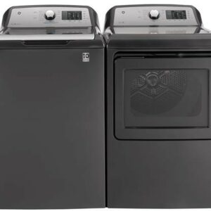 GE Top Load Washer & Dryer Set GEWADREDG7201