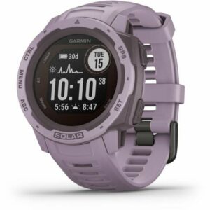 Garmin Instinct Solar GPS Smartwatch Purple Light - Exercise Accessories at Academy Sports