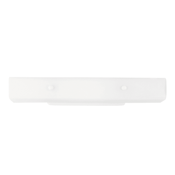 Generation Lighting 4455EN3 Bent Glass 4 Light 24" Wide LED Bath Bar White Indoor Lighting Bathroom Fixtures Bath Bar