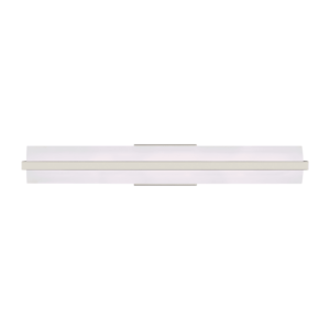 Generation Lighting 4734691S East Benton 37" Wide Integrated LED Bath Bar Brushed Nickel Indoor Lighting Bathroom Fixtures Bath Bar