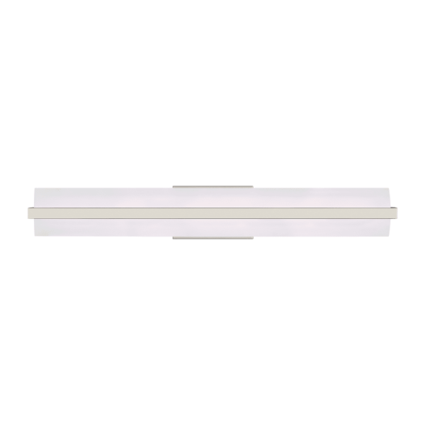 Generation Lighting 4734691S East Benton 37" Wide Integrated LED Bath Bar Brushed Nickel Indoor Lighting Bathroom Fixtures Bath Bar