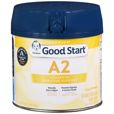 Gerber Good Start A2 Advanced Digestive Support Infant Formula with Iron Powder - 20.0 oz