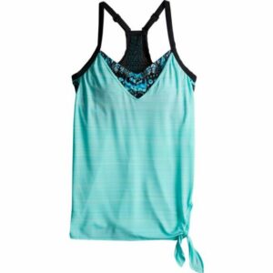 Gerry Women's Symbol Knot 2for Sport Tankini Swim Top Aqua/Turquoise, Small - Women's Swimsuit Separates at Academy Sports