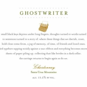 Ghostwriter 2018 Chardonnay - White Wine