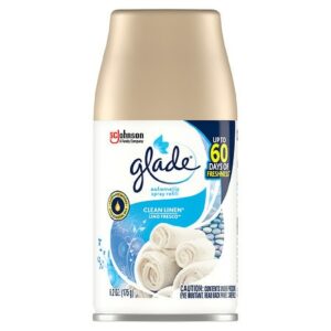 Glade Automatic Spray Air Freshener Refill Clean Linen - 6.2 oz