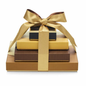 Godiva Sweet Surprise Gift Tower, Classic Ribbon Dark, White, Milk Chocolate