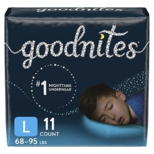 GoodNites Boys' Nighttime Bedwetting Underwear - 11.0 ea