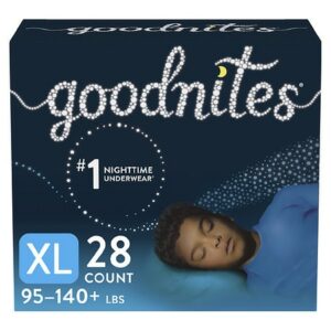 GoodNites Boys' Nighttime Bedwetting Underwear - 28.0 ea