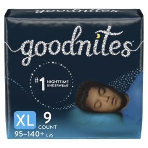 GoodNites Boys' Nighttime Bedwetting Underwear - 9.0 ea