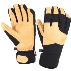 Gordini MTN Crew Gloves Black/tan Xl