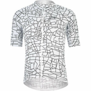 Gore Wear Gotham Cycling Jersey SS21 - XL - White-Black
