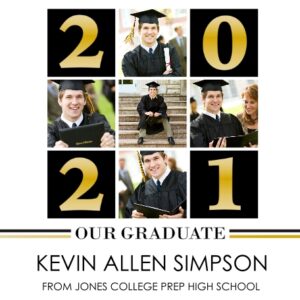 Graduation 16x20 Poster(s), Board, Home Décor -Basic Blocks 2021