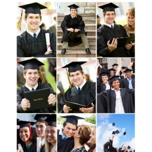 Graduation 20x30 Adhesive Poster, Home Décor -Metallic Brush Graduate 2021