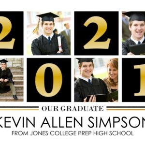 Graduation 20x30 Poster(s), Board, Home Décor -Basic Blocks 2021