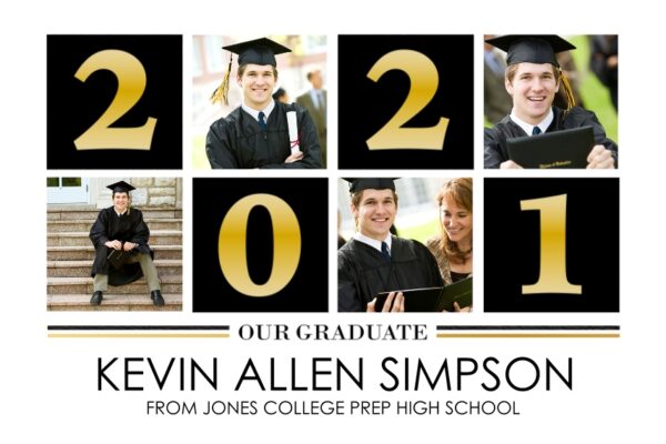 Graduation 20x30 Poster(s), Board, Home Décor -Basic Blocks 2021