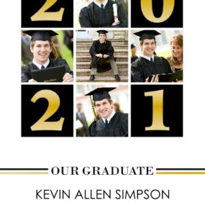 Graduation 24x36 Poster , Home Décor -Basic Blocks 2021