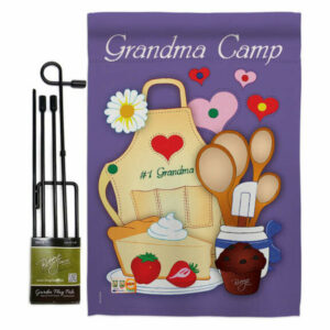 Grandma Camp Special Occasion Family Garden Flag Set