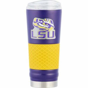 Great American Products Louisiana State University Draft 24 oz Vacuum-Insulated Tumbler - NCAA Novelty at Academy Sports