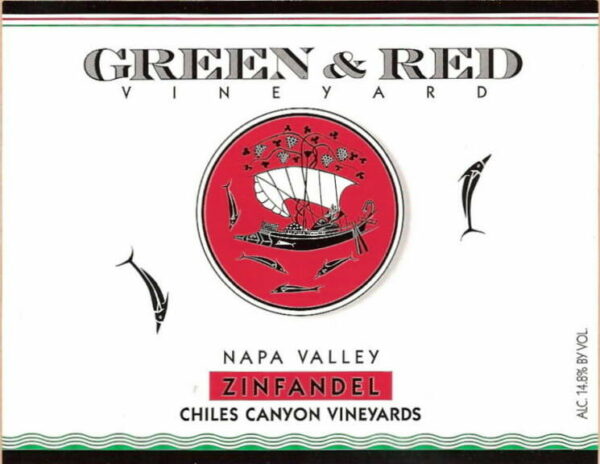 Green & Red 2017 Chiles Canyon Vineyards Zinfandel - Red Wine