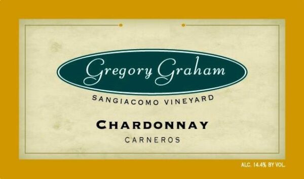 Gregory Graham 2018 Sangiacomo Vineyard Chardonnay - White Wine