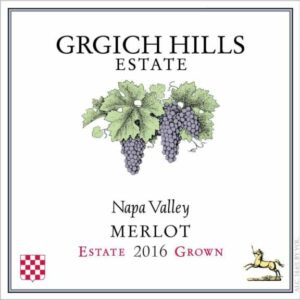 Grgich Hills Estate 2016 Merlot - Red Wine