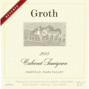 Groth 2015 Reserve Cabernet Sauvignon - Red Wine