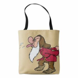 Grumpy Sketch Tote Customizable Official shopDisney