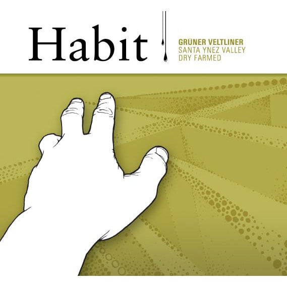 Habit 2018 Gruner Veltliner Rancho Arroyo Perdido - White Wine