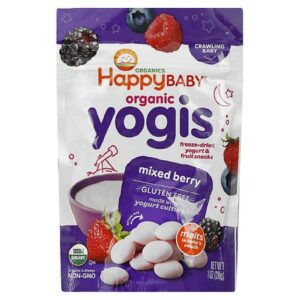 Happy Baby Freeze Dried Yogurt Mixed Berry Mixed Berry - 1.0 oz