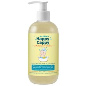 Happy Cappy Children's Daily Shampoo & Body Wash Fragrance Free - 8.0 fl oz