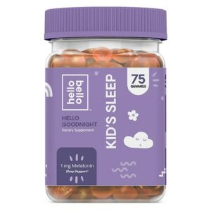 Hello Bello Kids Sleep Gummy Natural Blackberry and Raspberry - 75.0 ea