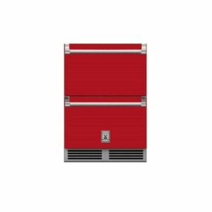 Hestan GRFR24 24 Inch Wide 5.2 Cu. Ft. Compact Refrigerator and Freezer Drawers Matador Refrigeration Appliances Compact Refrigerators Refrigerator