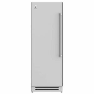 Hestan KFCL30 30 Inch Wide 16.87 Cu. Ft. Capacity Left Hinge Column Freezer Stainless Steel Refrigeration Appliances Freezers Column Freezers