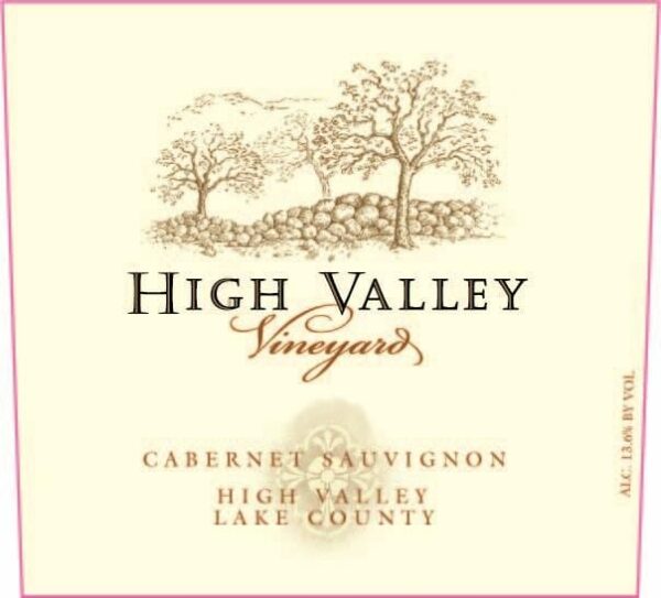 High Valley Vineyards 2017 Cabernet Sauvignon - Red Wine