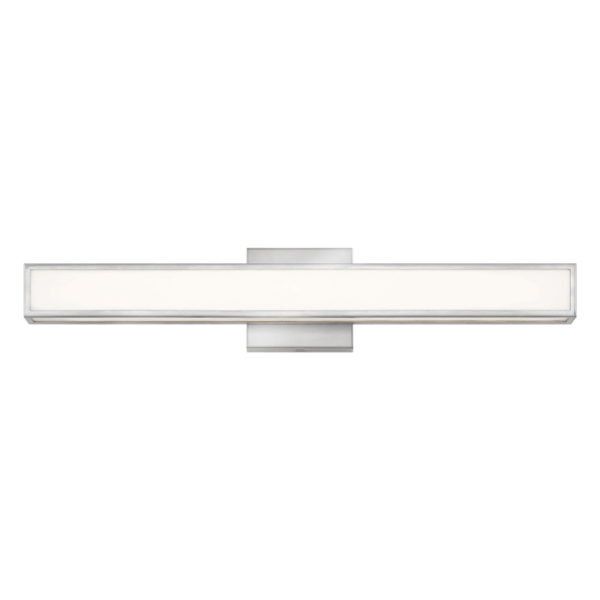 Hinkley Lighting 51403 Alto Single Light 24" Wide Integrated LED Bath Bar Brushed Nickel Indoor Lighting Bathroom Fixtures Bath Bar