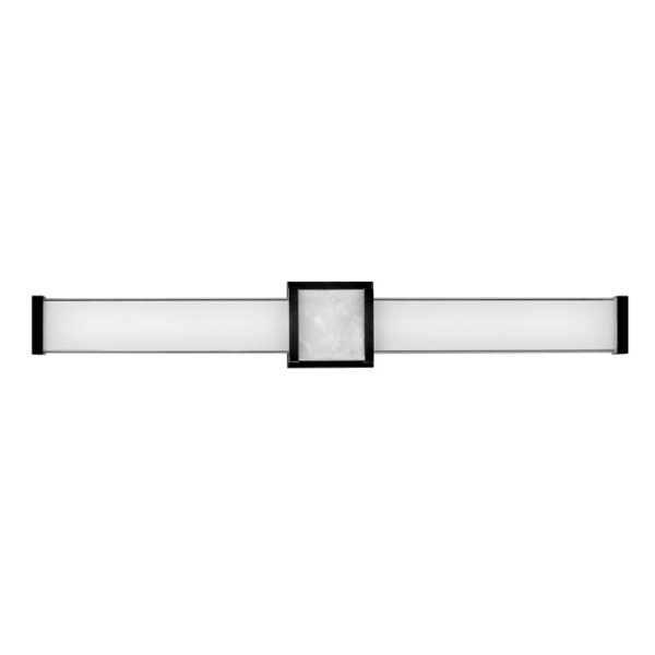 Hinkley Lighting 51583 Pietra 31" Wide Integrated LED Bath Bar Black Indoor Lighting Bathroom Fixtures Bath Bar