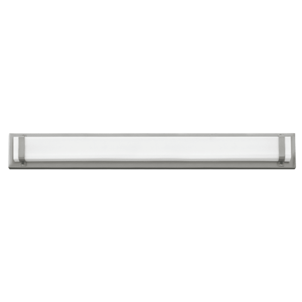 Hinkley Lighting 51814 2 Light ADA Compliant LED Bathroom Bath Bar with White Shade from the Tremont Collection Brushed Nickel Indoor Lighting